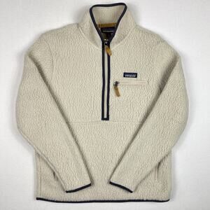 Patagonia Women's Retro Pile Fleece Marsupial Pullover Size M